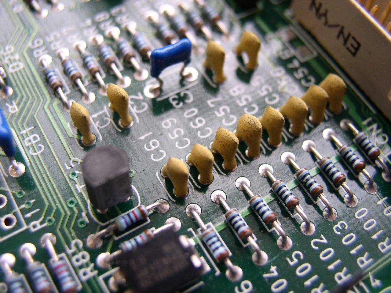 Detailed circuit board for quality inspection