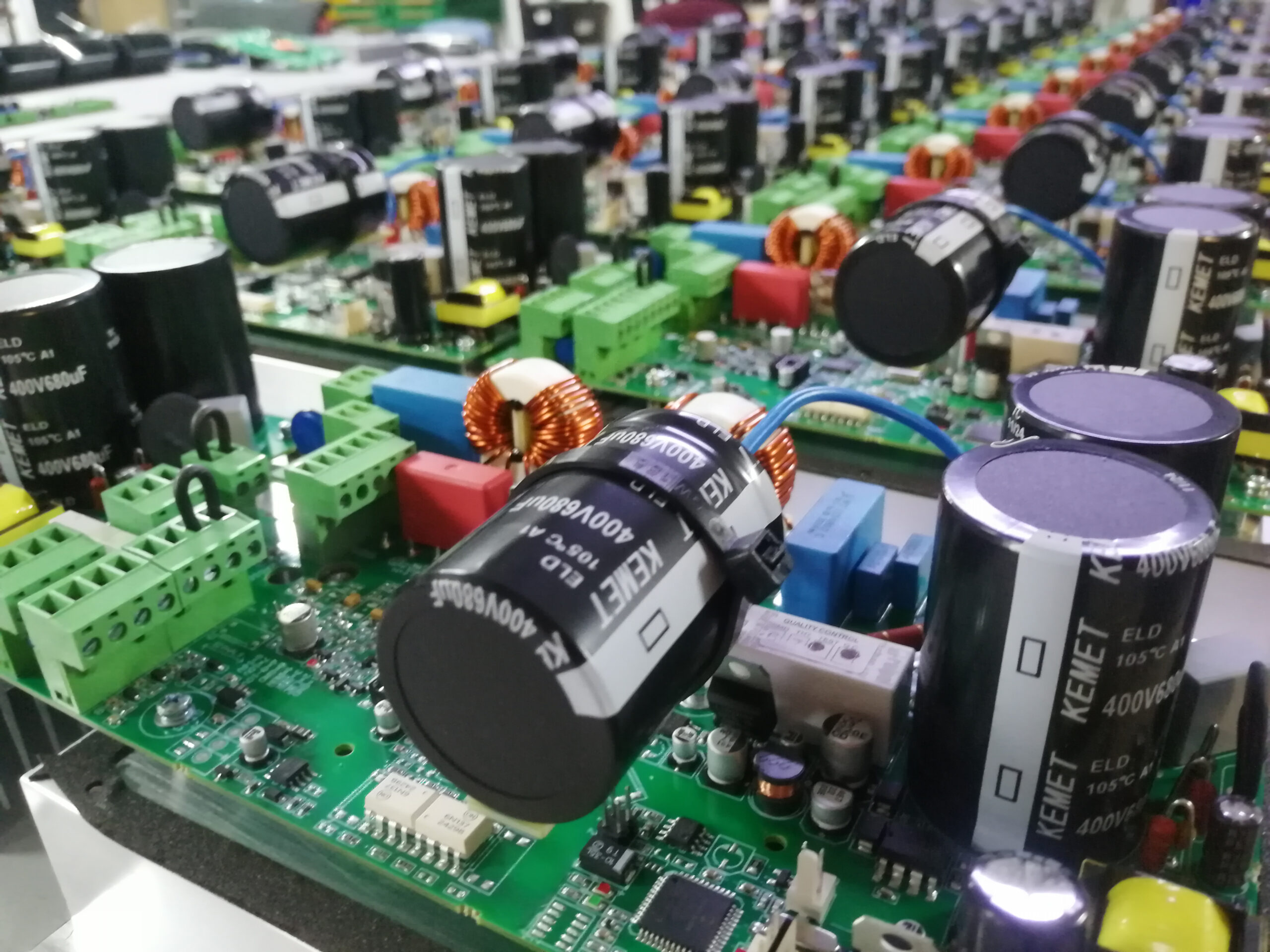 Electronic product assembly and box-build components